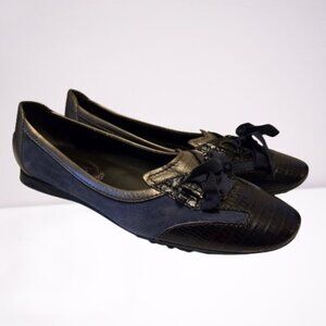 Tod's Leather And Suede Lace up Loafers Size 38